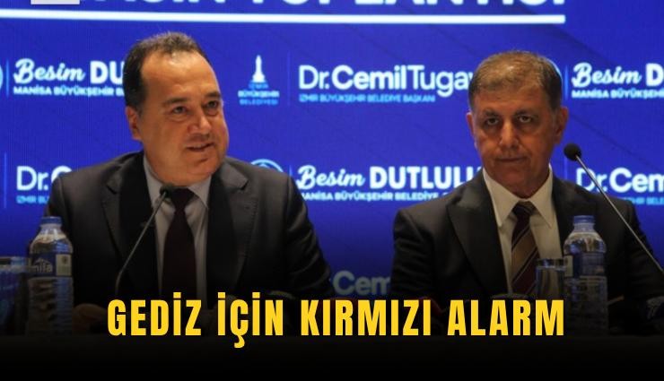 Gediz için kırmızı alarm