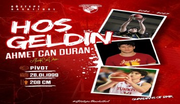 Göztepe Basketbol, Ahmet Can Duran'ı kadrosuna kattı
