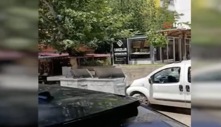 Kahramanmaraş'ta video çekerken depreme yakalandı