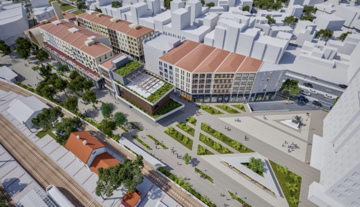 Kasaplar Meydanı dönüşüyor: Çiğli'ye yeni yaşam merkezi geliyor