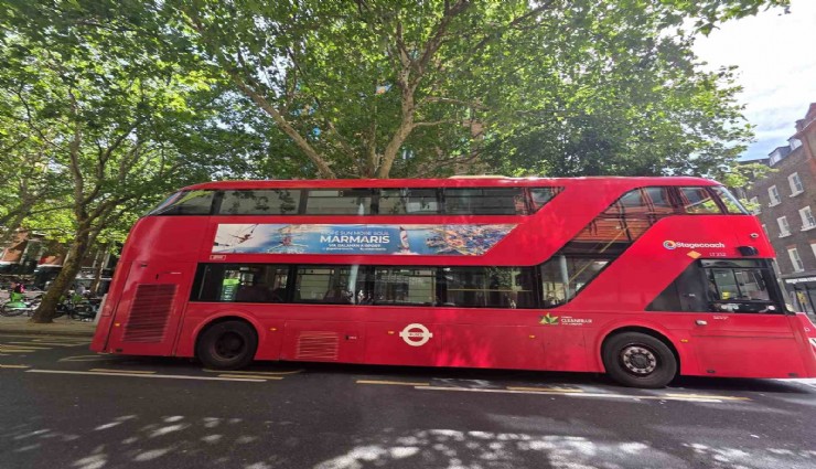 Marmaris Londra sokaklarında: İngiltere pazarında dev tanıtım hamlesi