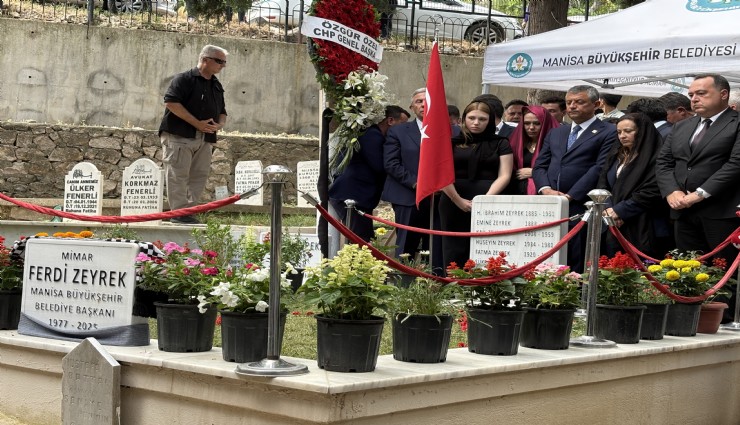 Özgür Özel ve Mansur Yavaş'tan Ferdi Zeyrek'e vefa ziyareti