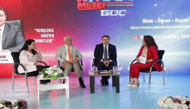 Vali Işın'dan gençlere kariyer mesajı