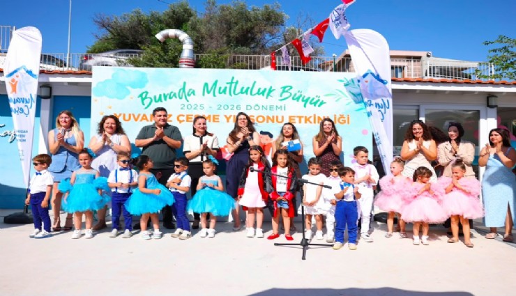 Yuvamız Çeşme’de minikler sertifikalarını aldı