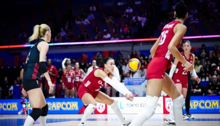A Milli Kadın Voleybol Takımı, ABD'ye mağlup oldu