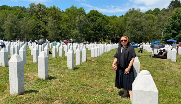 Başkan Mutlu, Srebrenitsa'nın acısına ortak oldu
