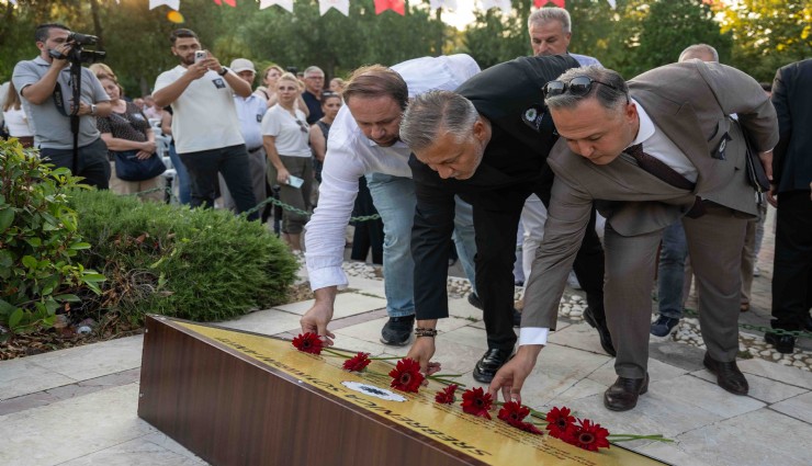 Bornova'da Srebrenica soykırımı kurbanları anıldı