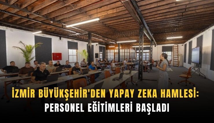 İzmir Büyükşehir'de yapay zeka dönemi başladı