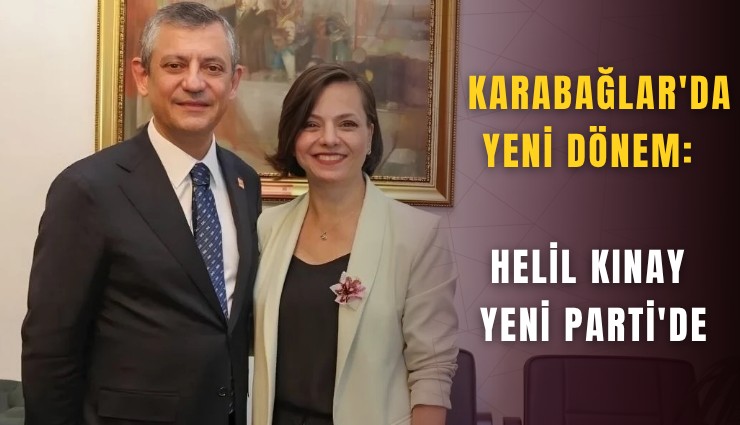 Karabağlar'da yeni dönem: Helil Kınay YENİ Parti'de