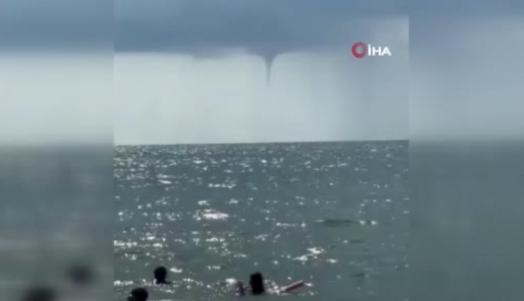 Karadeniz'de dev hortum kamerada