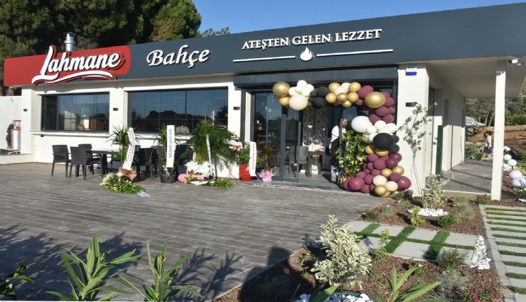 Lahmane Bahçe fark yaratıyor: Güzelbahçe'de bir lezzet diyarı