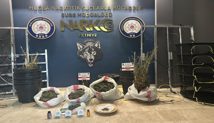 Muğla'da uyuşturucu operasyonu
