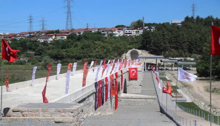 1500 yıllık Justinianus Köprüsü yeniden açıldı