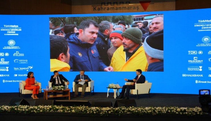 Bakan Kurum’dan deprem bölgesi mesajı: 