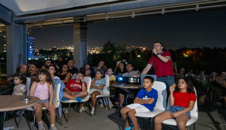 Bornova’da 8 bin 500 yıllık tarih eşliğinde gökyüzü gözlemi