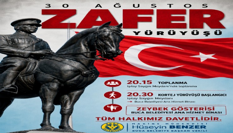 Buca’da 30 Ağustos coşkusu kortejle yaşanacak