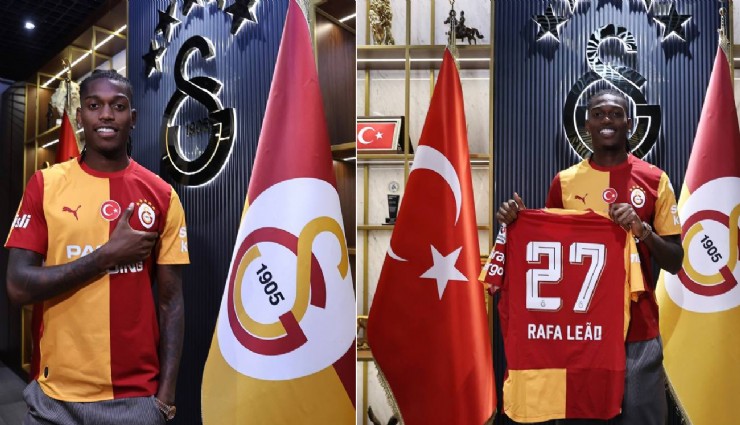 Galatasaray, Leao ile 4 yıllık sözleşme imzaladı