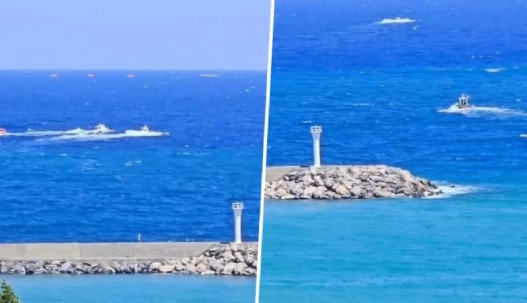 Girne açıklarında korku dolu anlar: 279 kişilik yolcu gemisi battı
