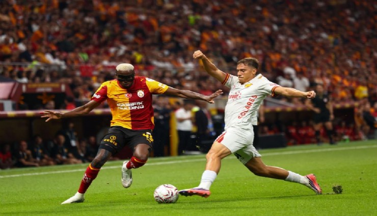 Göztepe galibiyeti koruyamadı: Galatasaray geriden gelip kazandı: 3-2