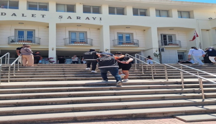 Muğla'da zehir tacirleri dronla yakalandı