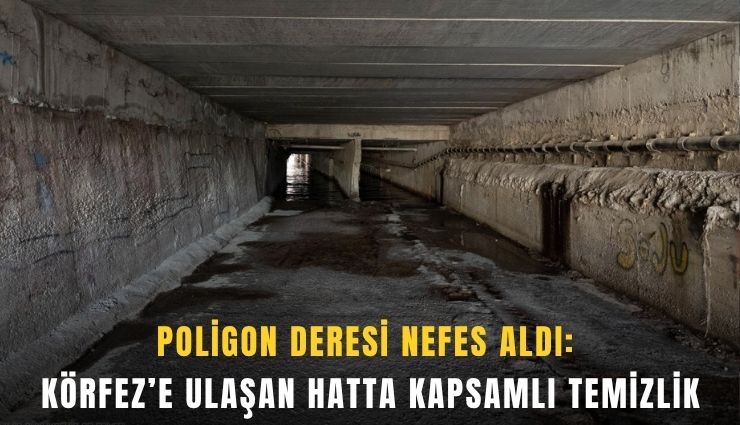 Poligon Deresi'nde kapsamlı temizlik