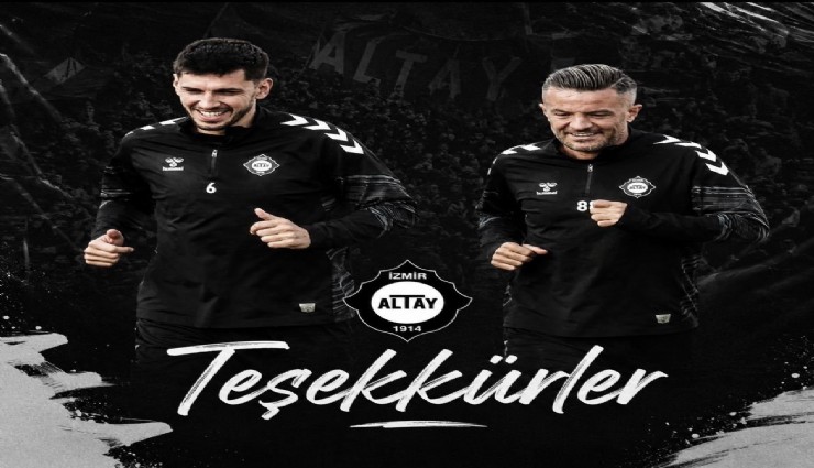 Altay’da Ceyhun Gülselam ve Özgür Özkaya emekli oldu