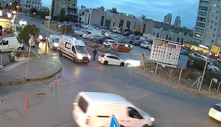 Ambulansa yol vermeyen 466 bin lira ceza
