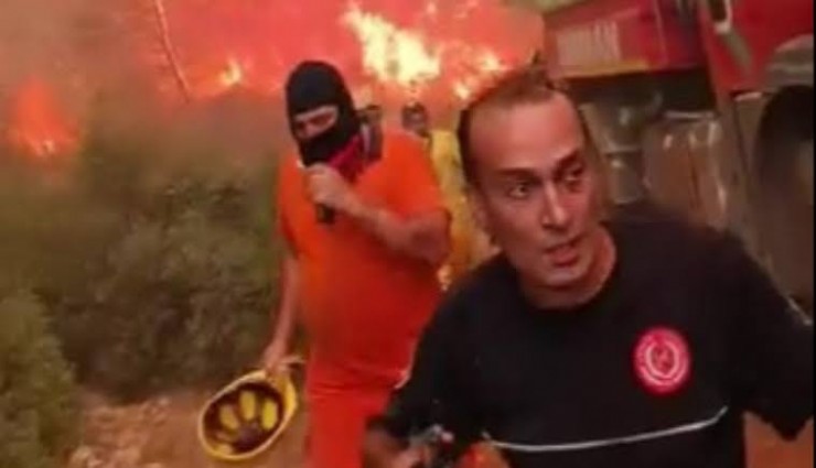 Antalya’da korkutan anlar: Yangın ekipleri alevlerin arasında kalmaktan son anda kurtuldu