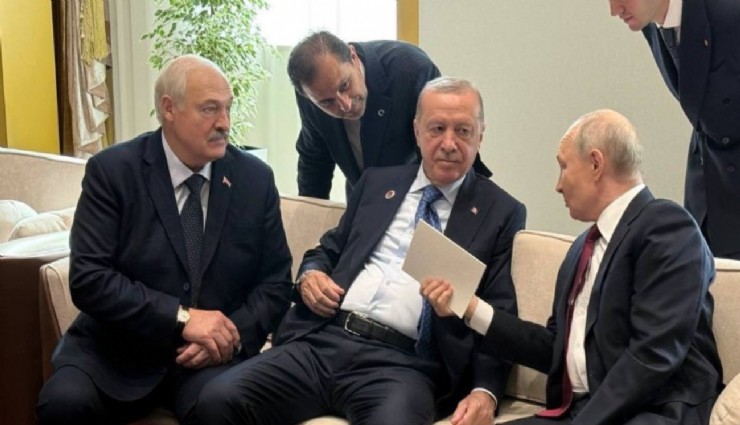 Bişkek'te üçlü buluşma: Erdoğan, Putin ve Lukaşenko bir arada