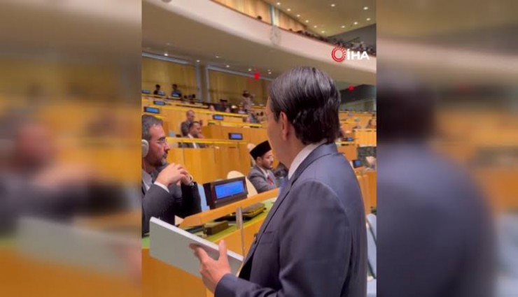BM Genel Kurulu'nda dikkat çeken an: İranlı diplomat, Danon'un provokasyonuna karşılık vermedi