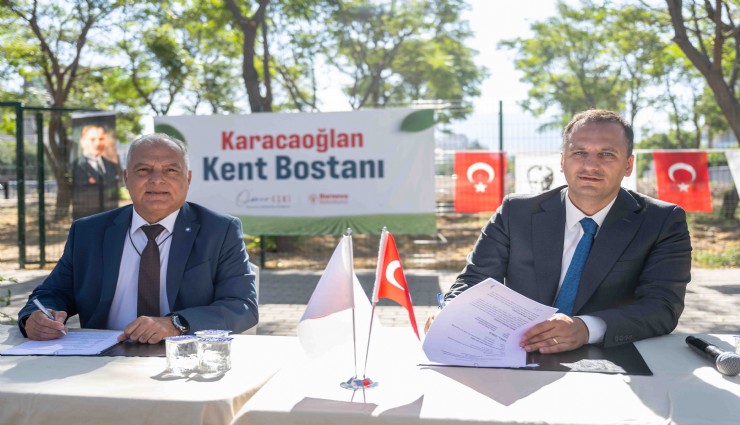 Bornova'da iki yeni kent bostanı açıldı: Üretim alanı 50 bin metrekareye çıktı