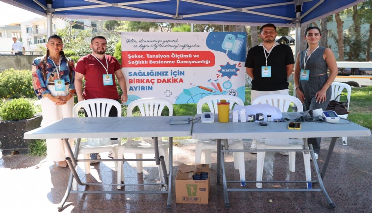 Buca'da vatandaşlara ücretsiz sağlık taraması