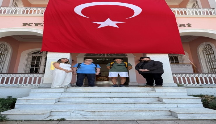 Buca'nın tarihi köşkünde 4 kuşak sonra anlamlı ziyaret