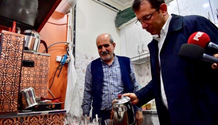 İmamoğlu'nun çay içmesi yasaklandı