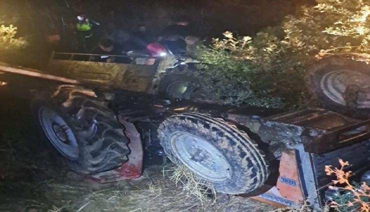 İzmir'de traktörün altında kalan sürücü hayatını kaybetti