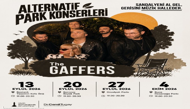 İzmir'in parkları konser alanına dönüşüyor