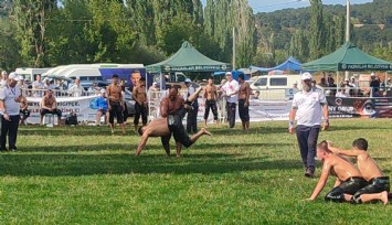 Pazarlar Yağlı Güreşleri'nin başpehlivanı Osman Kan oldu