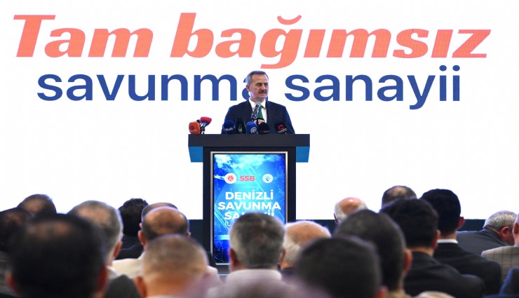 Savunma sanayii gözünü Denizli'ye çevirdi: Hedef daha fazla firmayı ekosisteme katmak