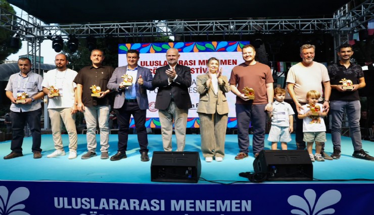Uluslararası Menemen Çömlek Festivali'ne muhteşem final